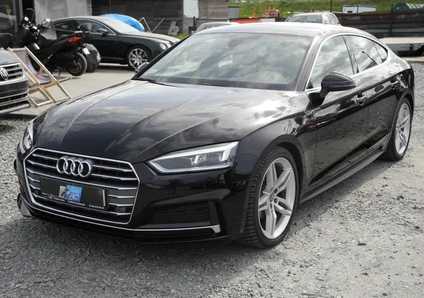 audi Audi A5 cena 115999 przebieg: 76000, rok produkcji 2019 z Golina